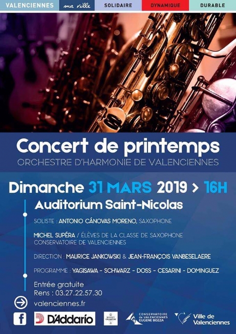 March 31th, 2019. Concert by Antonio Cánovas