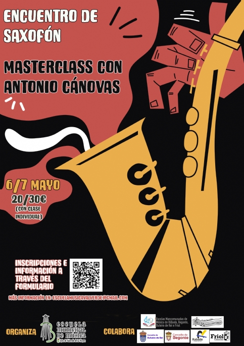 6 y 7 de mayo de 2023. Master-Class de Antonio Cánovas