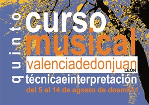 5 al 14/8/2011. V Curso Musical de técnica e interpretación
