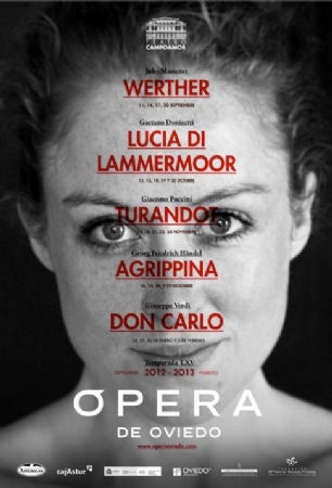 Septiembre de 2012, Ópera de Oviedo en el Teatro Campoamor.