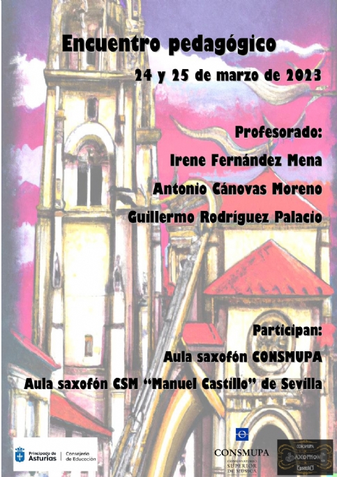 24th and 25th, March, 2023. Pedagogical meeting in CONSMUPA (Spain)