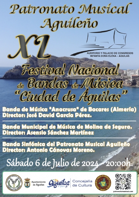 6 de julio de 2024. Concierto en el Festival Nacional de Bandas de Música 