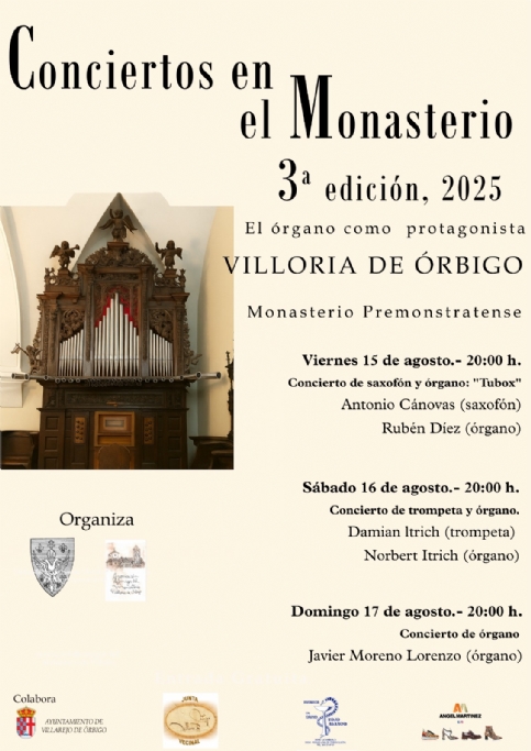 August, 15 th, 2025. Concert by Tubox Duo
