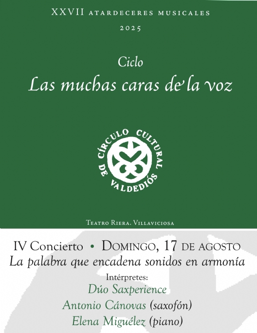 Saxperience Duet in concert in Valdedios Musical Sunsets