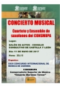 11 de mayo de 2017. Concierto del Ensemble de Saxofones del CONSMUPA en Zamora.